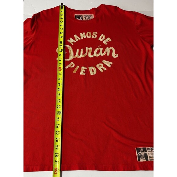 Roots of Fight Shirt Roberto Duran Manos De Piedra Panama Boxing Men's Size XXXL - Picture 6 of 9